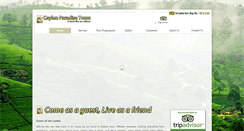 Desktop Screenshot of ceylonparadise.net